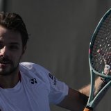 Stan Wawrinka: la défaite au rendez-vous malgré une performance aboutie. KEYSTONE/AP/Manish Swarup